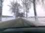 road Silute-Juknaiciai in winter