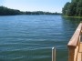 Skaidrus Dvarčių ežero vanduo