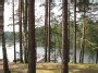 The lake of Pailgis, Lithuania.