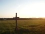 The old cross in the fields