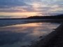 View of evening Visaginas lake