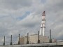Lithuania, Ignalia Nuclear Power Station. Chimney.