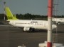 airBaltic at Vilnius airport