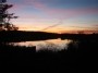 sunset krakavas lake