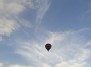 Air baloon and clouds