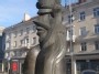 Vilnius. Skulptūra skirta Barborai Radvilaitei