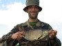 Fisherman caught big fish in Ziezdrelis lake 2