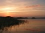 Sunset near Siuriai, lake Dringis