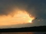 Sunset at Baluosas lake