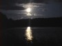 Литва.  Alnis.  Лунная ночь на озере.  Озеро  Эльнис  в  Литве  07.2007