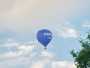 Balloons flying over the outskirts of Vilnius
