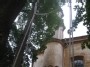 The homemade swing near Basilian church of the Holy Trinity