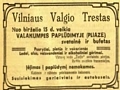 vilniaus valgio trestas